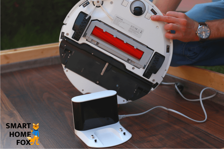 Два зарядных контакта Roborock S7